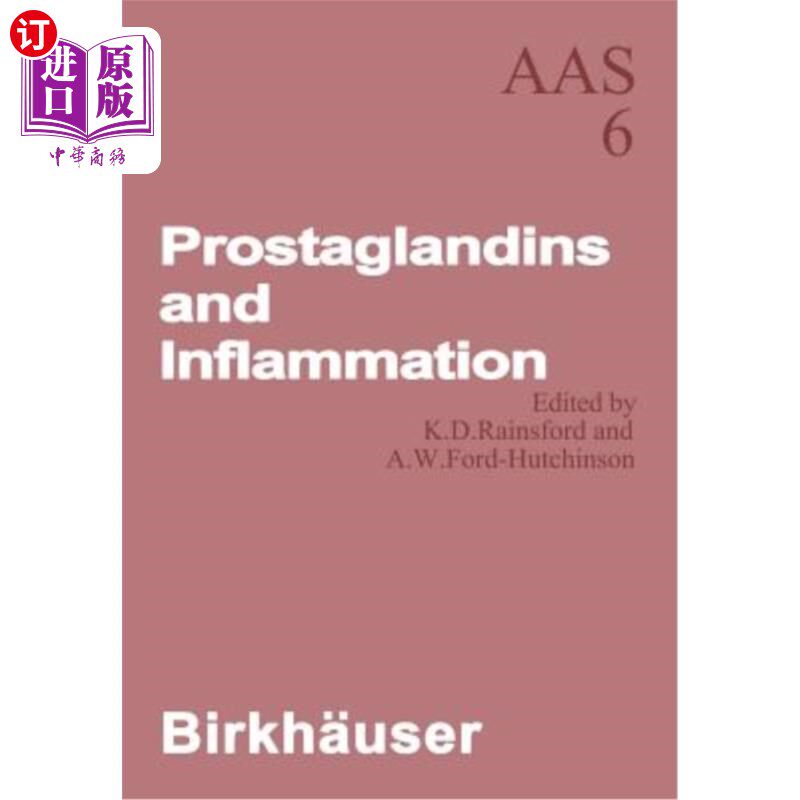海外直订Prostaglandins and Inflammation: Conference, London, 1979 前列腺素与炎症:会议,伦敦,1979年