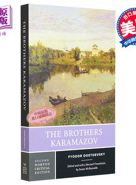 卡拉马佐夫兄弟 诺顿文学解读系列 英文原版 Norton Critical Editions The Brothers Karamazov Fyodor Dostoevsky【中商原?