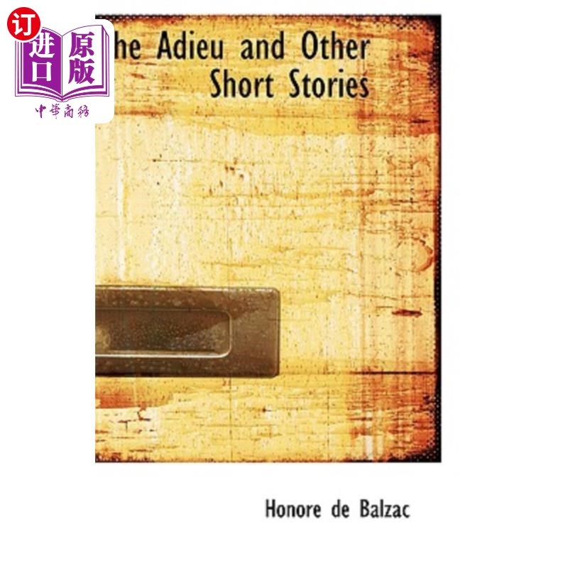 海外直订The Adieu and Other Short Stories 再见和其他短篇小说