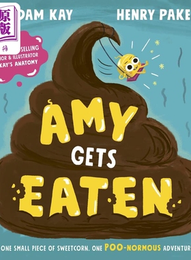 艾米被吃掉了 Henry Paker：Amy Gets Eaten 英文原版 儿童知识绘本 亲子图画书 精品绘本 让人大笑的图画书【中商原版】