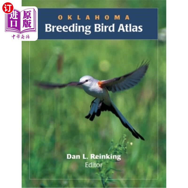 海外直订Oklahoma Breeding Bird Atlas 俄克拉荷马州种鸟图集