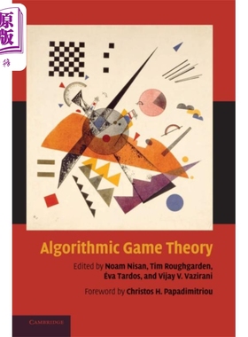 现货 算法博弈论 英文原版 Algorithmic Game Theory Tim Roughgarden【中商原版】