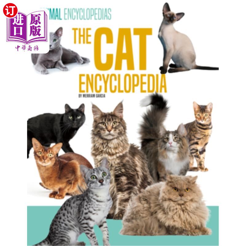 海外直订Cat Encyclopedia 孩子们的猫百科全书