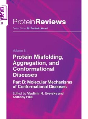海外直订医药图书Protein Misfolding, Aggregation and Conformational Diseases: Part B: Molecular M 蛋白质错误折叠、聚