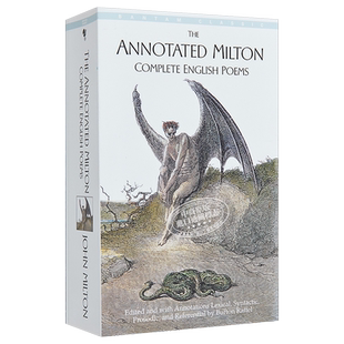 【中商原版】约翰·弥尔顿英文诗全集 英文原版The Annotated Milton: Complete 外国诗歌 失乐园