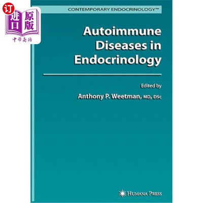 海外直订医药图书Autoimmune Diseases in Endocrinology 内分泌学中的自身免疫疾病