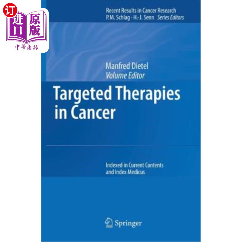 海外直订医药图书Targeted Therapies in Cancer 癌症靶向治疗