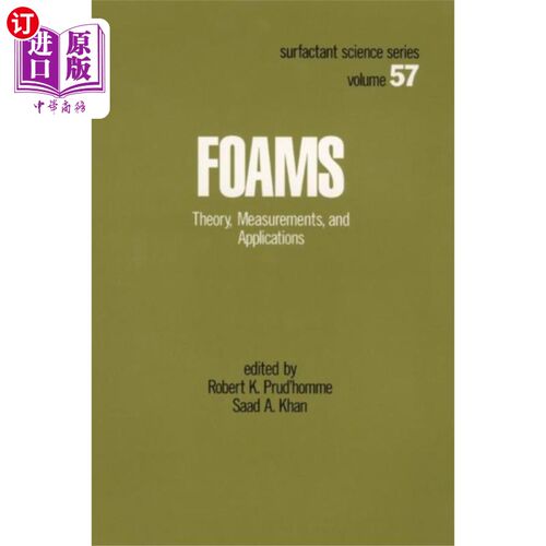 海外直订Foams 泡沫