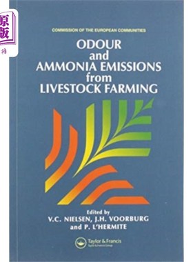 海外直订Odour and Ammonia Emissions from Livestock Farmi... 畜牧业所排放的气味及氨