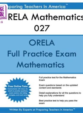 海外直订ORELA Mathematics 304: ORELA Math 304 奥利拉数学304：奥利拉数学304