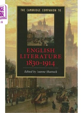 海外直订Camb Comp English Lit 1830-1914 英国文学1830-1914年