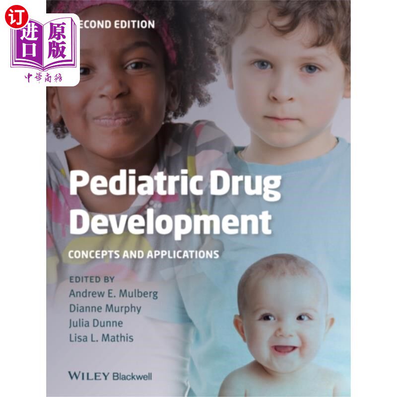 海外直订医药图书Pediatric Drug Development Concepts and Applicat... 儿科药物开发