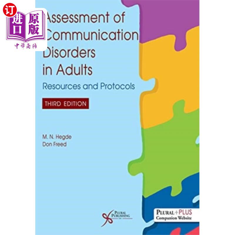 海外直订医药图书Assessment of Communication Disorders in Adults 成人沟通障碍的评估