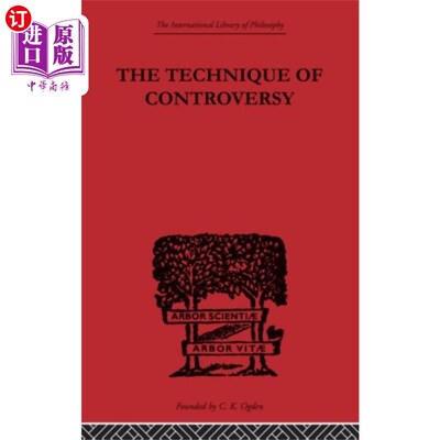 海外直订Technique of Controversy 争论的技巧