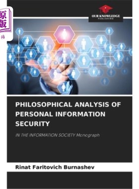 海外直订Philosophical Analysis of Personal Information Security 个人信息安全的哲学分析