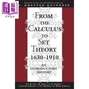 Grattan 1910 Calculus the 预售 Set Ivor Guinness 英文原版 From 1630 Theory 中商原版 从微积分到集合论1630