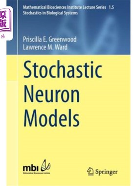 海外直订Stochastic Neuron Models 随机神经元模型