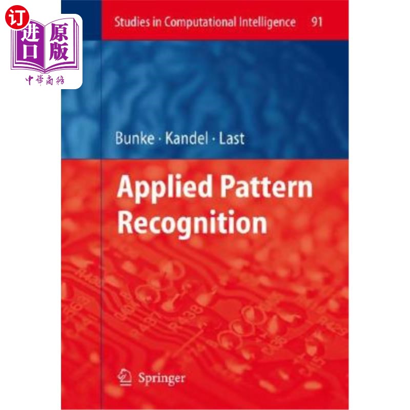 海外直订Applied Pattern Recognition 应用模式识别
