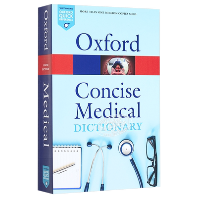 Concise Medical Dictionary 英文原版 牛津简明词典 医药 简明医药词典 Elizabeth Martin【中商原版】