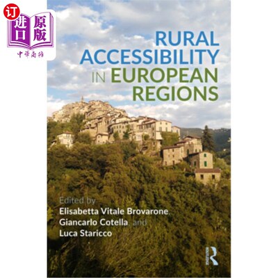海外直订Rural Accessibility in European Regions 欧洲地区农村的可达性