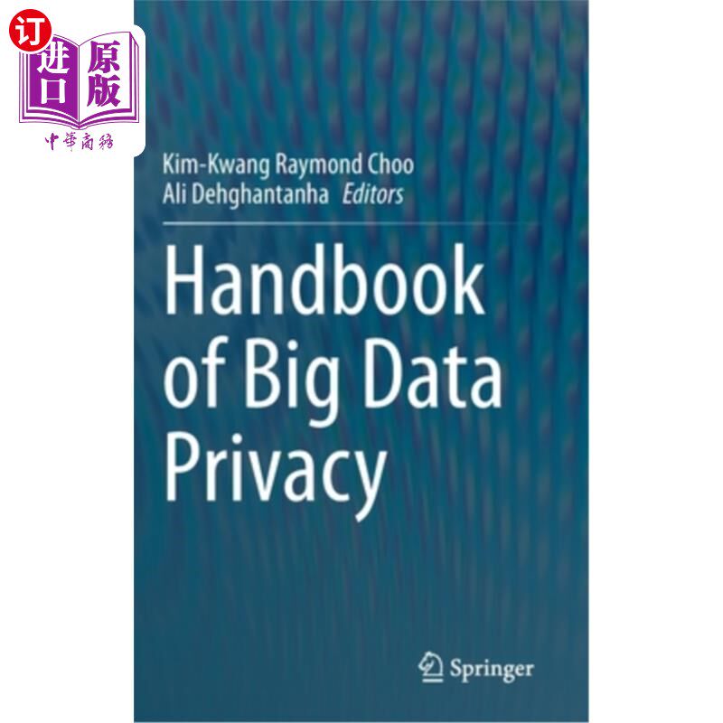 海外直订Handbook of Big Data Privacy 大数据隐私手册