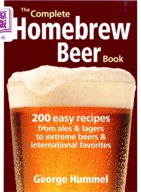 海外直订Complete Homebrew Beer Book 完成家酿啤酒书