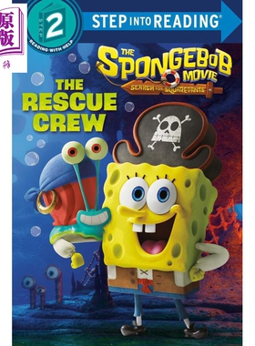 预售 海绵宝宝大电影 深海大冒险 救援小队 海绵宝宝漫画书 英文原版 海绵宝宝周边 Spongebob Movie Search for Squarepants