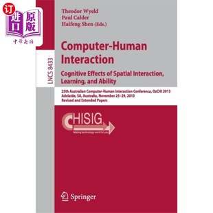 认知效应 人机交互 Human Interaction. Cognitive 海外直订Computer 空间互动 of... Effects 学习和能力