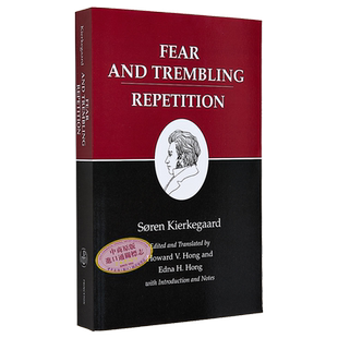 现货 克尔凯郭尔著作第六卷 畏惧与颤栗 英文原版 Kierkegaards Writings VI Vol 6【中商原版】
