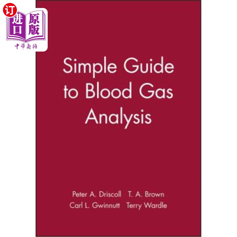 海外直订医药图书Simple Guide to Blood Gas Analysis 血气分析简易指南