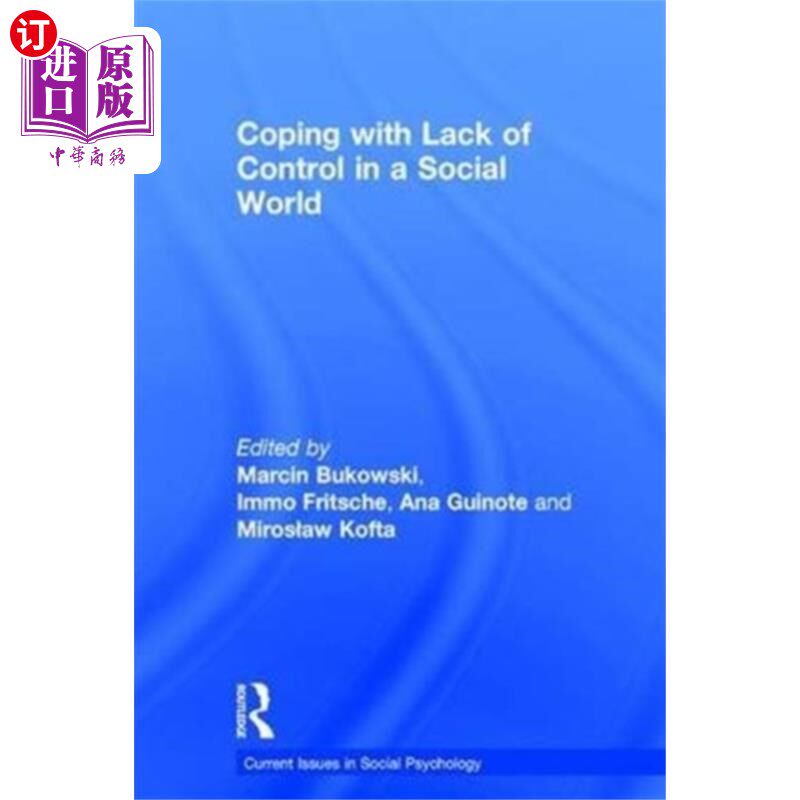 海外直订Coping with Lack of Control in a Social World 在社交世界中应对缺乏控制