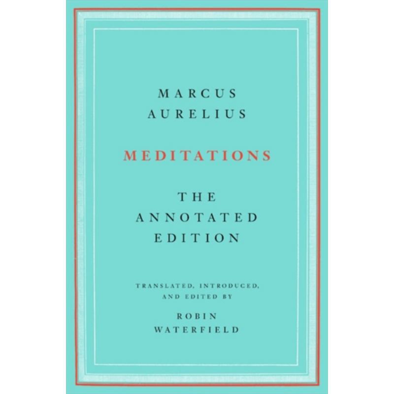 预售 沉思录注释版 英文原版 Meditations The Annotated Edition Marcus Aurelius Robin Waterfield【中商原版】