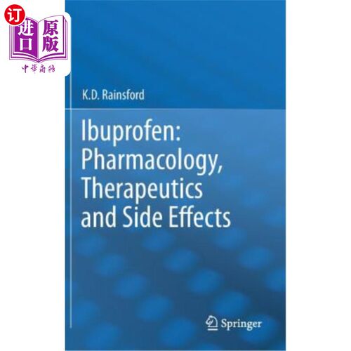海外直订医药图书Ibuprofen: Pharmacology, Therapeutics and Side Effects 布洛芬:药理学，治疗学和副作用