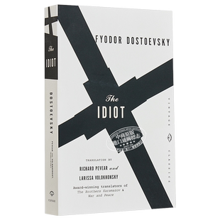 陀思妥耶夫斯基 白痴 The Idiot 英文原版 Fyodor Dostoevsky Richard Pevear Larissa Volokhonsky【中商原版】