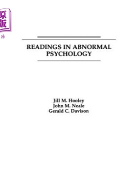 海外直订医药图书Readings in Abnormal Psychology 异常心理学读物
