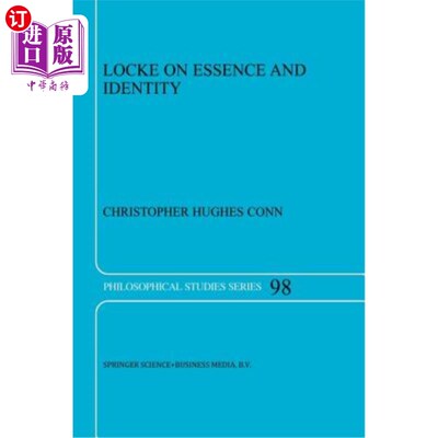 海外直订Locke on Essence and Identity 洛克论本质与同一性
