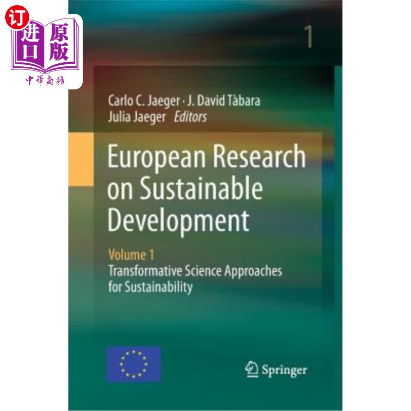 海外直订European Research on Sustainable Development: Volume 1: Transformative Science A 欧洲可持续发展研究:第1卷: