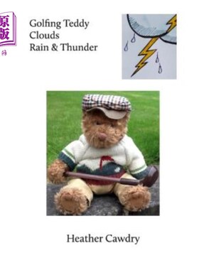 海外直订Golfing Teddy Clouds Rain & Thunder 高尔夫泰迪云，雨，雷