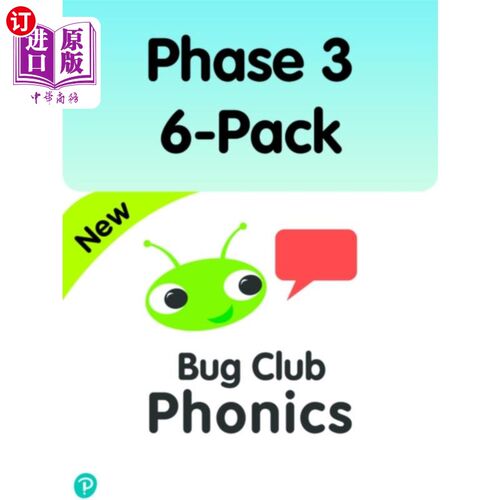 海外直订Bug Club Red A (KS1) We Can Do It! 6pk 虫子俱乐部红A（KS1）我们能做到！6瓶
