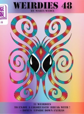 海外直订Weirdies 48: Color A Weirdie A Day ! 怪人48：每天给怪人涂颜色！