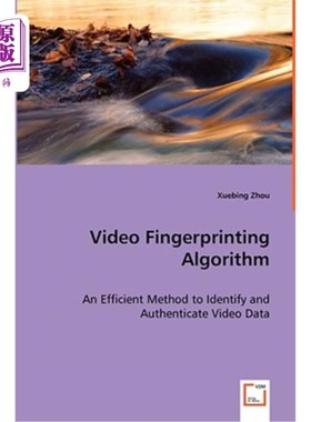 海外直订Video Fingerprinting Algorithm 视频指纹识别算法