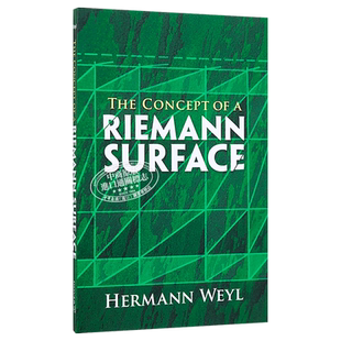 预售 【中商原版】黎曼曲面的概念（第三版）英文原版 Concept of Riemann Surface Hermann Weyl 数学科普书籍