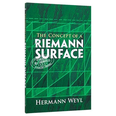 【中商原版】黎曼曲面的概念（第三版）英文原版 Concept of Riemann Surface Hermann Weyl 数学科普书籍
