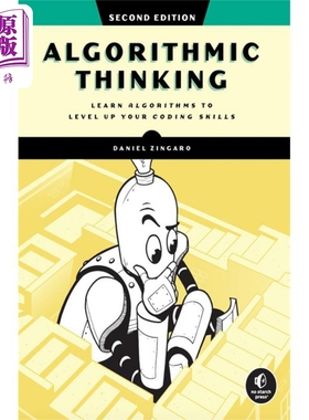 预售 算法思维第2版 基于问题的导论 Algorithmic Thinking 2E 英文原版 Daniel Zingaro 计算机与数据 自动化【中商原版】