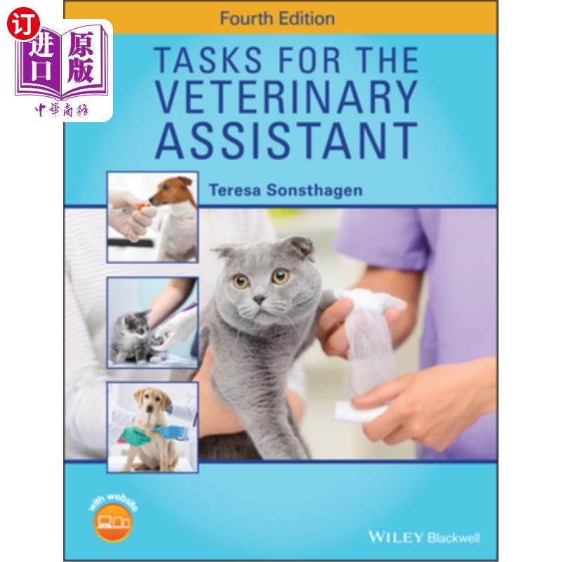 海外直订医药图书Tasks for the Veterinary Assistant 兽医助理的任务
