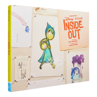 头脑特工队原画设定集 英文原版 Art of Inside Out 奥斯卡动画 华特迪士尼 皮克斯 金球奖动画片 关于成长