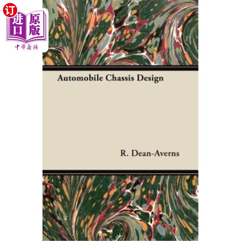 海外直订Automobile Chassis Design 汽车底盘设计