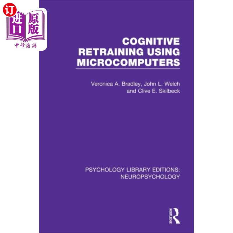 海外直订Cognitive Retraining Using Microcomputers利用微型计算机进行认知再训练