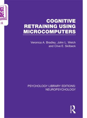 海外直订Cognitive Retraining Using Microcomputers 利用微型计算机进行认知再训练