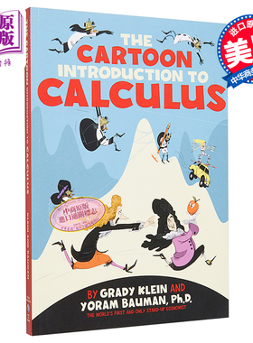 The Cartoon Introduction to Calculus 英文原版 一本漫画读懂微积分 数学 【中商原版】科普读物